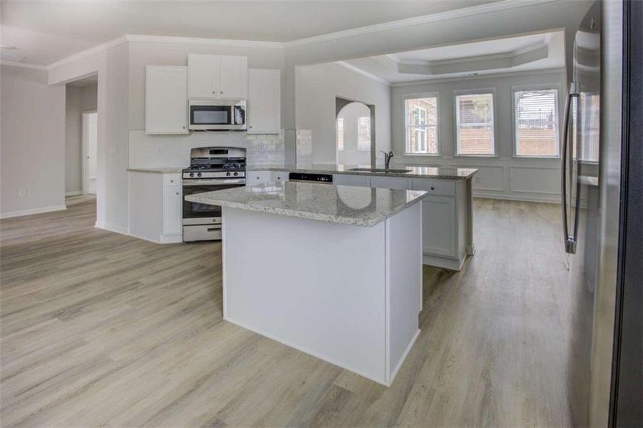 Furnished interior view inside a new home in , Social Circle (Image 7).