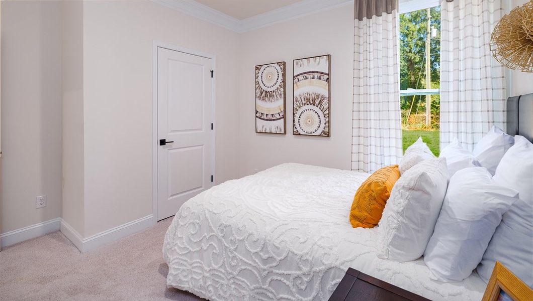 Furnished interior view inside a new home in Sylvan Creek, Denver (Image 39).