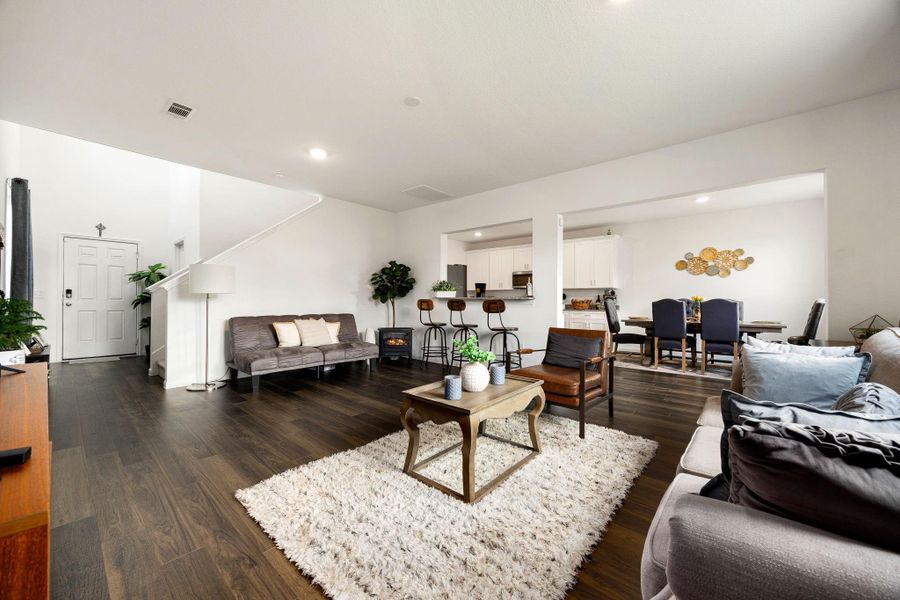 Furnished interior view inside a new home in Decker Farms, Magnolia (Image 24). Furnished interior view inside a new home in Decker Farms, Magnolia (Image 24).