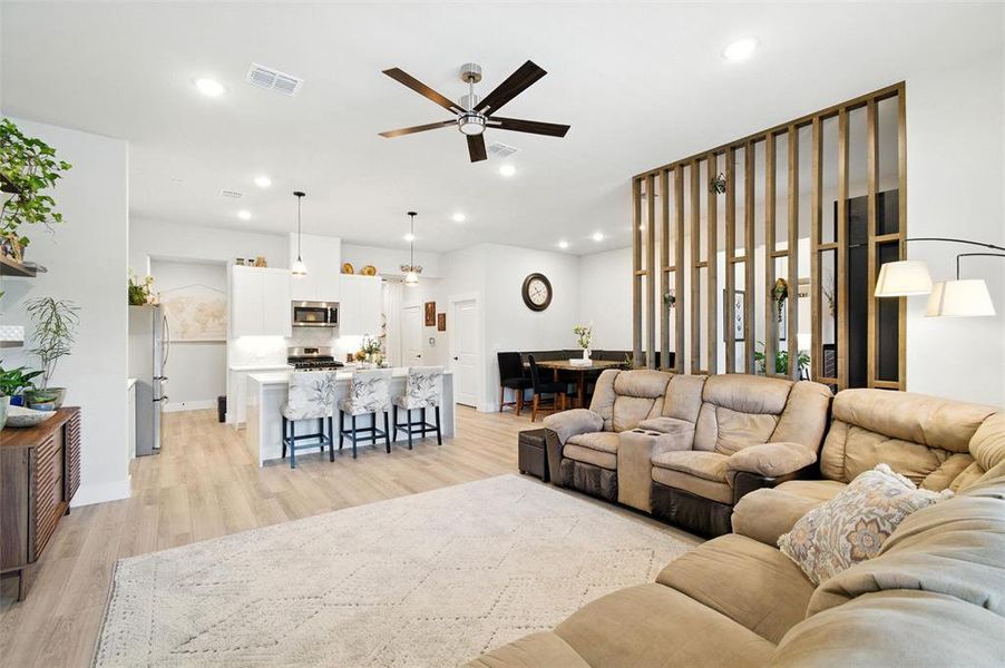 Furnished interior view inside a new home in , Arlington (Image 25).