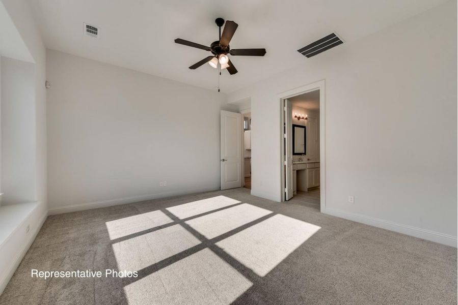 Representative unfurnished interior of a home built from the Grand Tour by Grand Homes in Providence Cove, McKinney (Image 14).