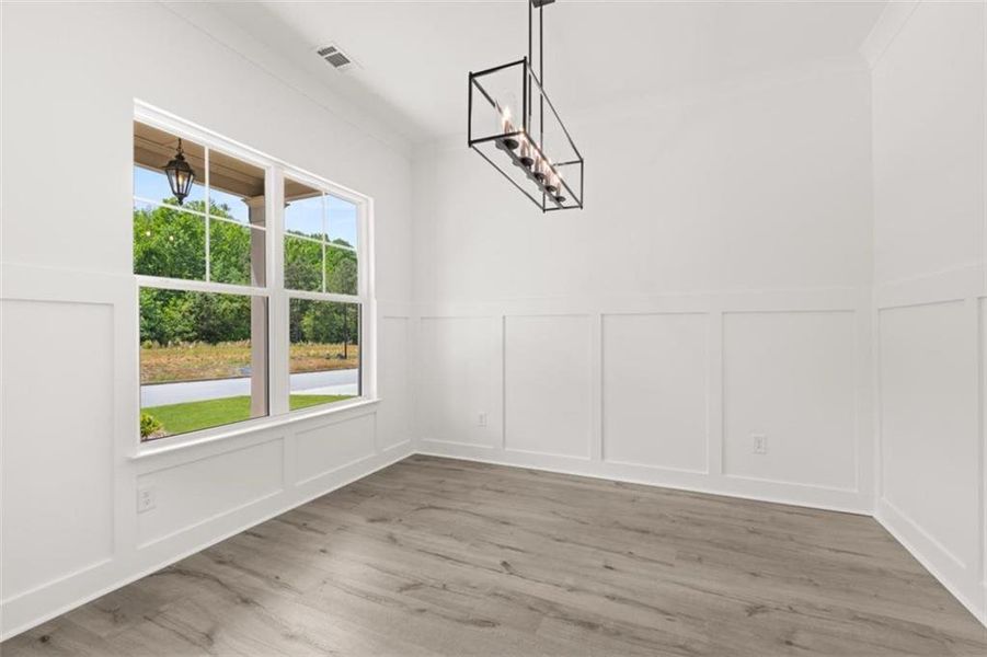 Spacious, unfurnished interior of a new home in Traditions of Braselton, Jefferson (Image 33).