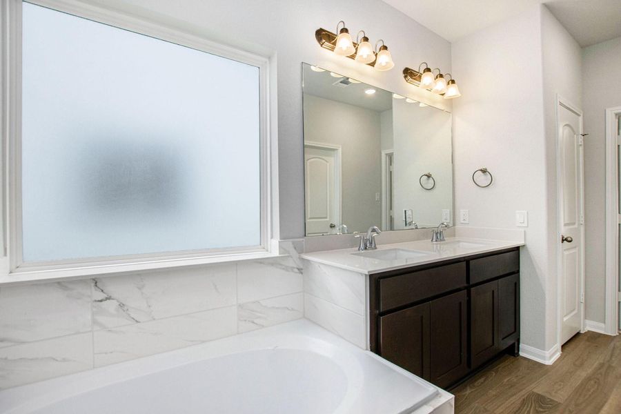 Furnished interior view inside a new home in , Bay City (Image 10). Furnished interior view inside a new home in , Bay City (Image 10).