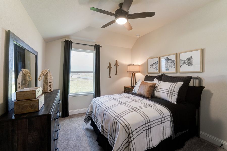 Representative furnished interior of a home built from the Messina by Beazer Homes in Bridgeland: Signature Collection, Cypress (Image 18).