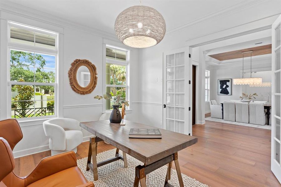 Furnished interior view inside a new home in , Tampa (Image 49).