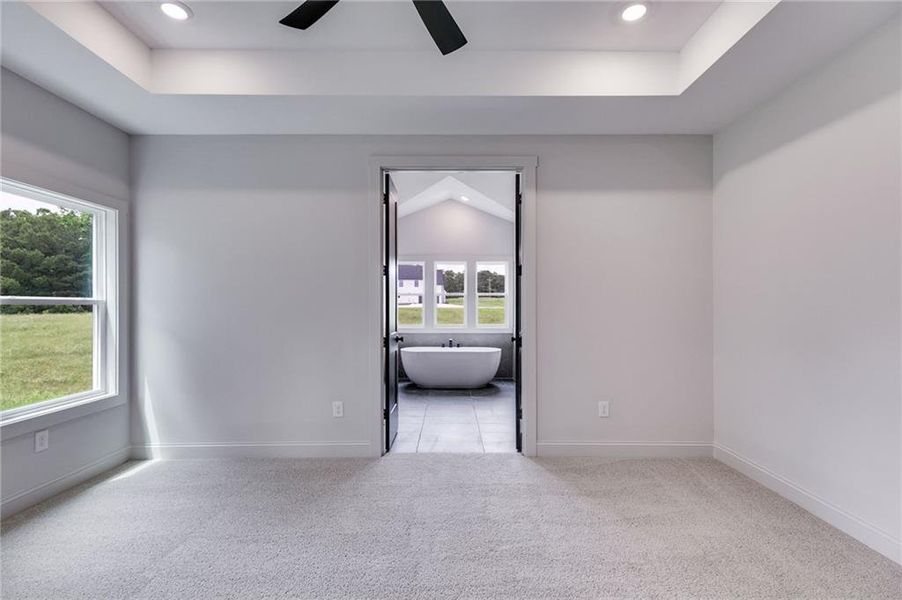 Spacious, unfurnished interior of a new home in The Meadows at Lake Circle, Buchanan (Image 33).