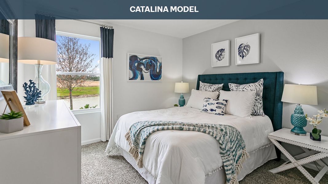 Representative furnished interior of a home built from the Catalina by D.R. Horton in Copes Landing, Jacksonville (Image 16). Representative furnished interior of a home built from the Catalina by D.R. Horton in Copes Landing, Jacksonville (Image 16).