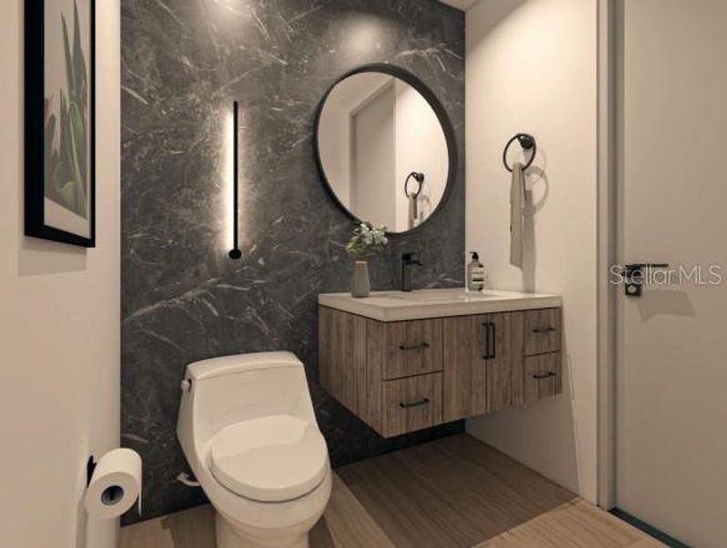 Furnished interior view inside a new home in , Brooksville (Image 8).