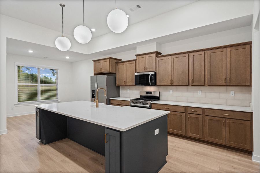 Furnished interior view inside a new home in Walker Farms, Bartlett (Image 7).