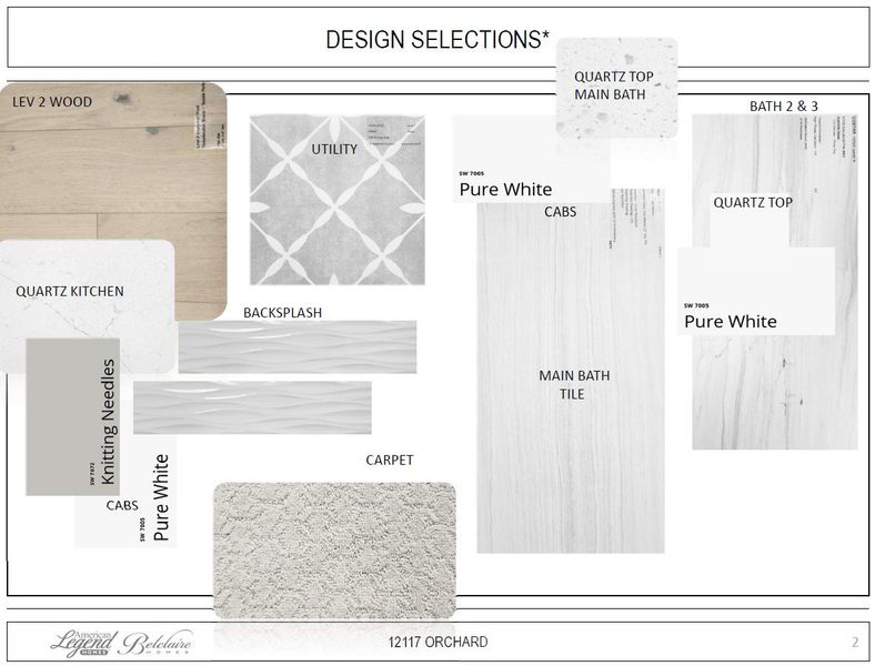 Representative photo of design selections for 12117 Orchard Lane Representative photo of design selections for 12117 Orchard Lane