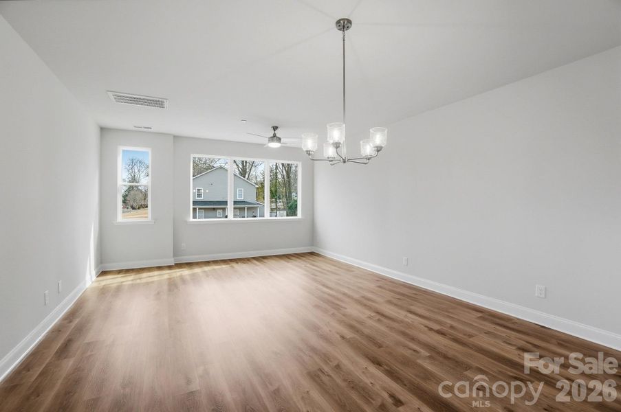 Spacious, unfurnished interior of a new home in , Charlotte (Image 43). Spacious, unfurnished interior of a new home in , Charlotte (Image 43).