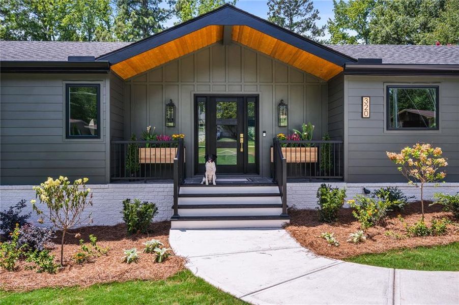 Exterior details and patio area of a home in , Alpharetta (Image 3).