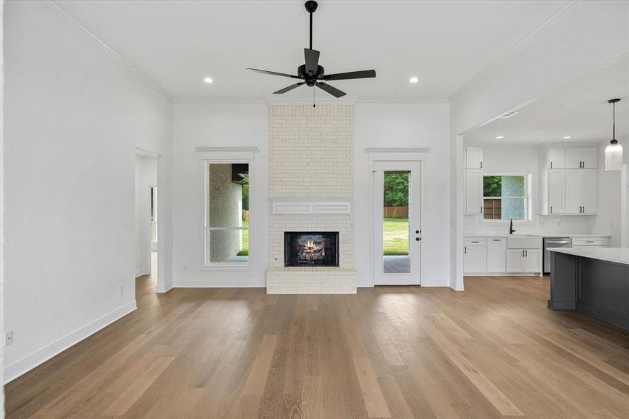 Spacious, unfurnished interior of a new home in , Tyler (Image 29).