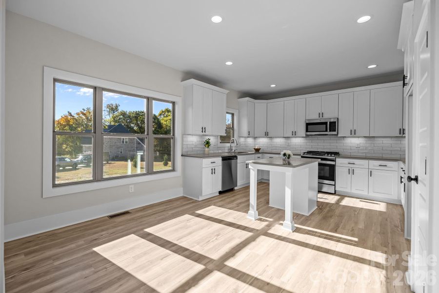 Furnished interior view inside a new home in , Monroe (Image 7).