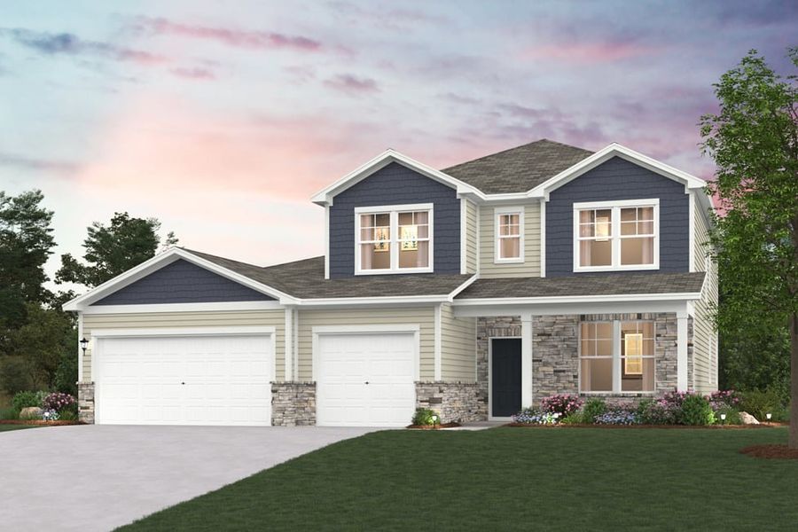 The Teton Elevation C at Stonemill