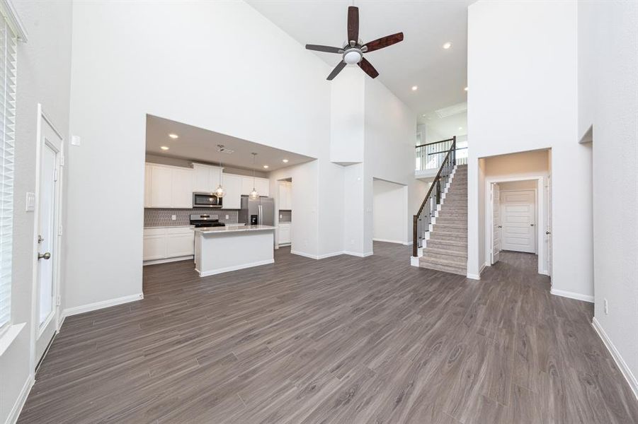 Photos are a representation of the floor plan. Options and interior selections will vary.