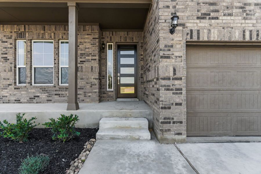 Exterior details and patio area of a home in Buffalo Crossing, Cibolo (Image 4). Exterior details and patio area of a home in Buffalo Crossing, Cibolo (Image 4).