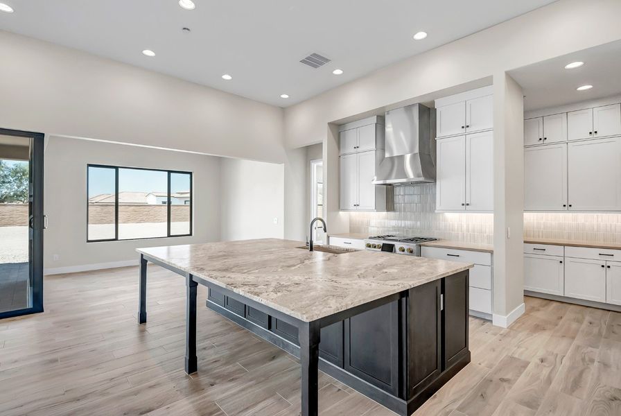 Furnished interior view inside a new home in Estates at Kings Ranch, Gold Canyon (Image 29).