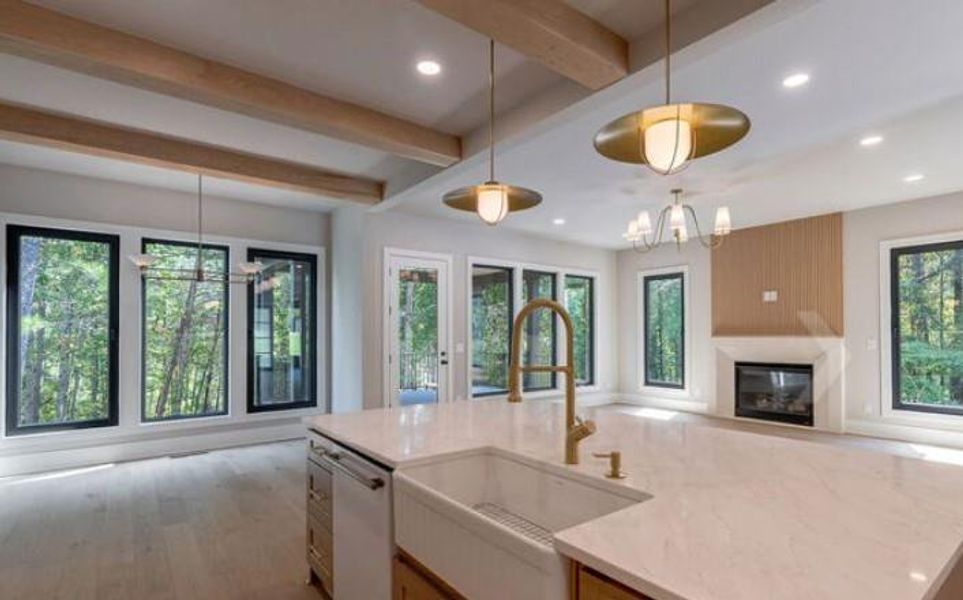 Furnished interior view inside a new home in , Cumming (Image 6). Furnished interior view inside a new home in , Cumming (Image 6).