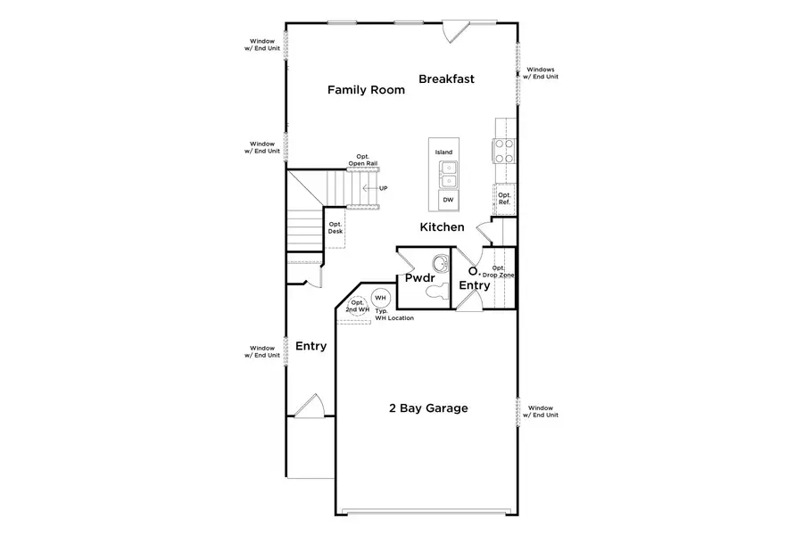 2D floor plan layout of this home in Abbotts Crossing Towns, Conyers, GA (Image 3). 2D floor plan layout of this home in Abbotts Crossing Towns, Conyers, GA (Image 3).