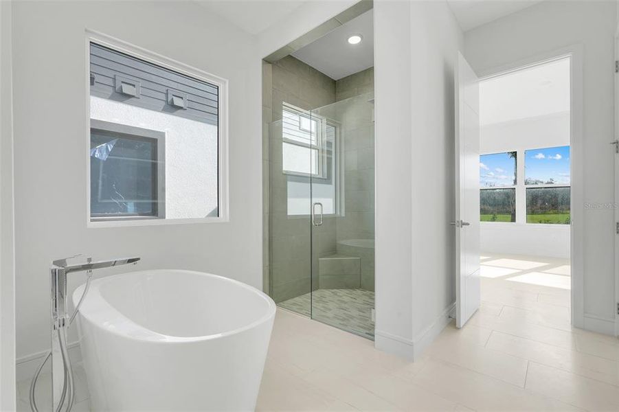 Furnished interior view inside a new home in Hampton Green at Providence, Davenport (Image 13).