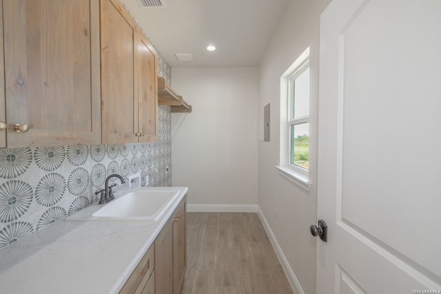 Furnished interior view inside a new home in , Poteet (Image 6).