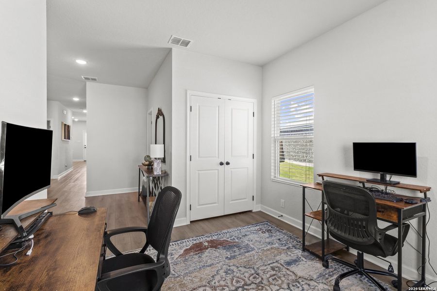 Furnished interior view inside a new home in , Schertz (Image 36).