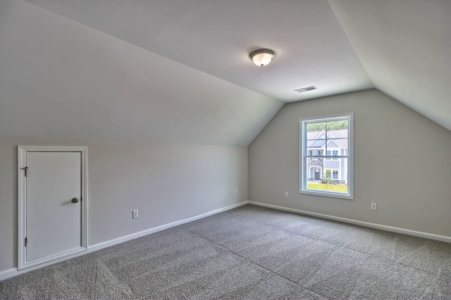 Representative unfurnished interior of a home built from the Sabel II by Great Southern Homes in Cottages at Roofs Pond, West Columbia (Image 45).