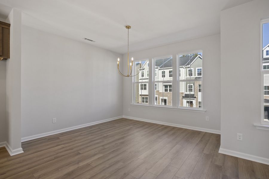 Spacious, unfurnished interior of a new home in Renaissance at White Oak, Garner (Image 19).