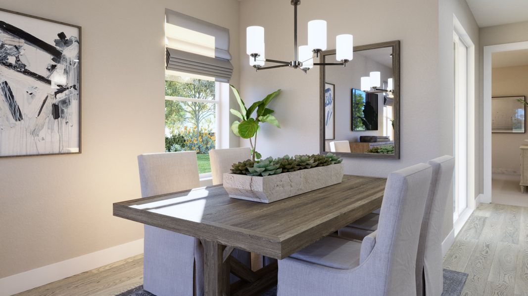 Representative furnished interior of a home built from the Overlook by Risewell Homes in Cypress Bluff, Groveland (Image 6). Representative furnished interior of a home built from the Overlook by Risewell Homes in Cypress Bluff, Groveland (Image 6).