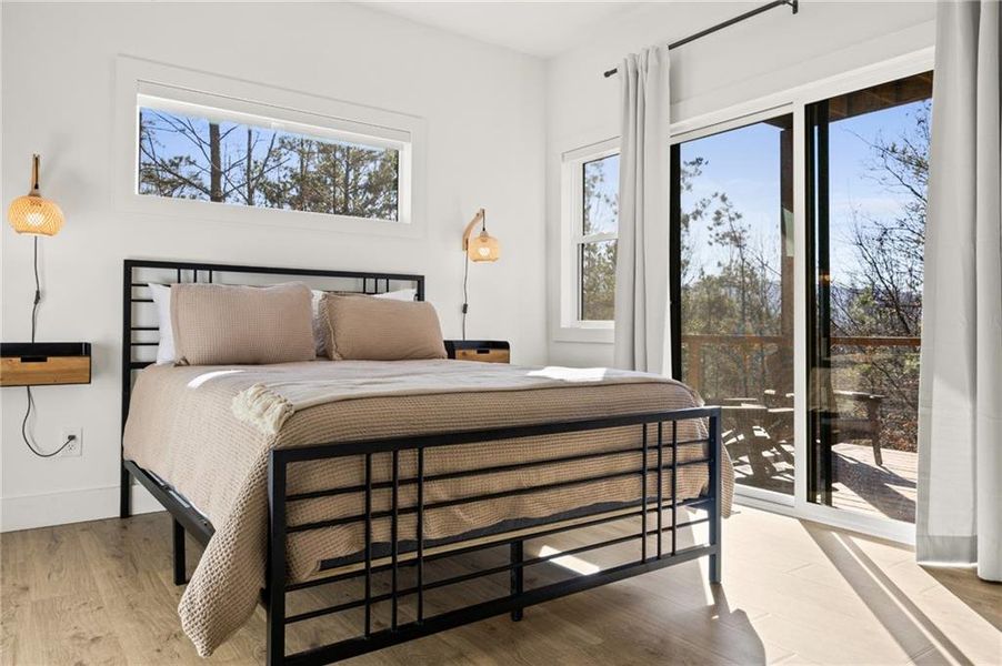 Furnished interior view inside a new home in , Blue Ridge (Image 9).