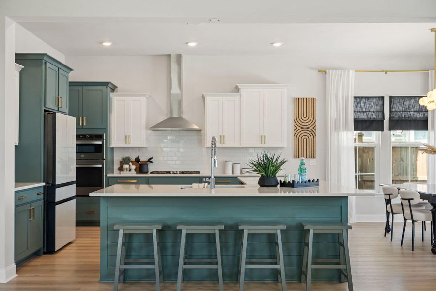 Furnished interior view inside a new home in , Summerville (Image 25).