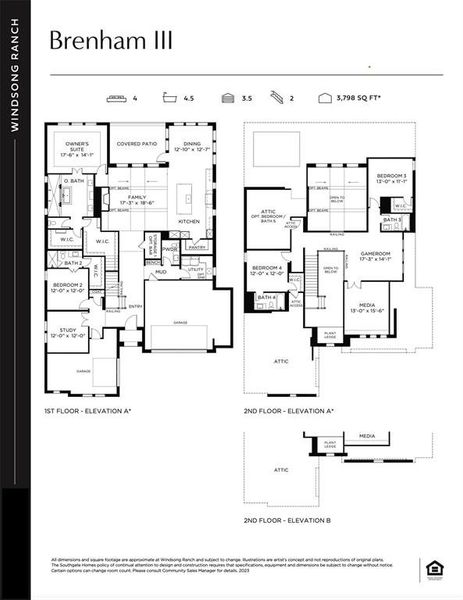 Exquisitely designed and beautifully finished, out Brenham III floor offers all of the space and style your family deserves!
