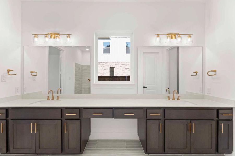 Primary Bathroom featuring the Serene Collection Primary Bathroom featuring the Serene Collection