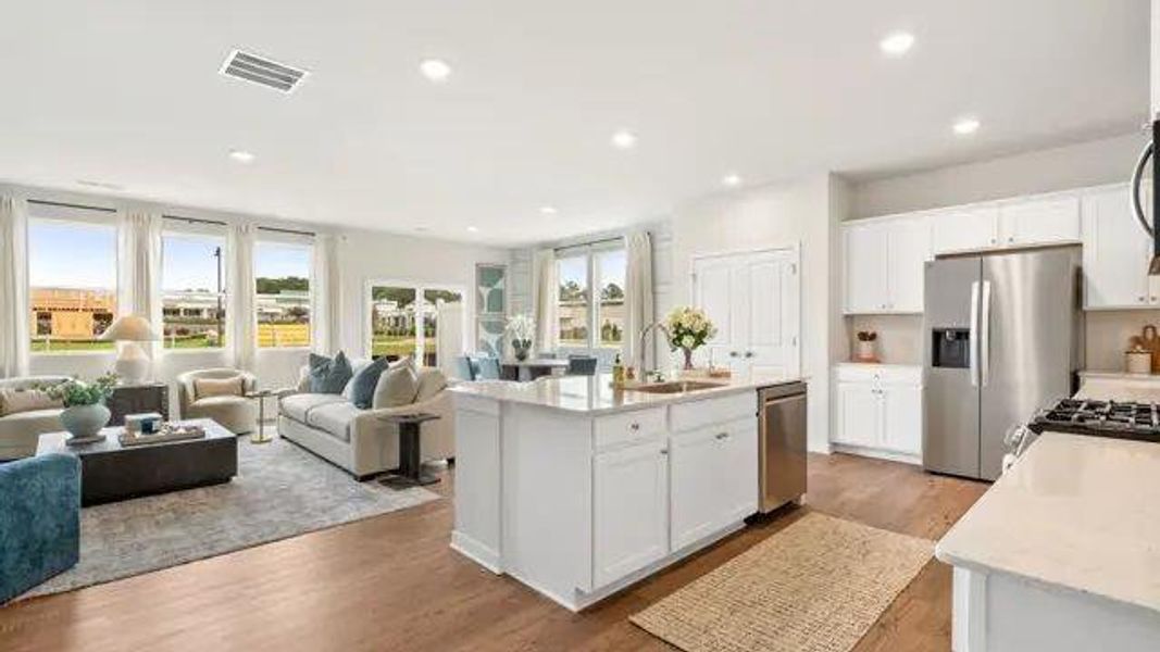 Furnished interior view inside a new home in Magnolia Square, Austell (Image 6).