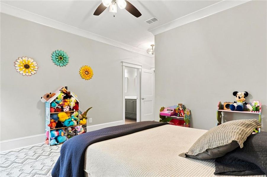Furnished interior view inside a new home in , Dawsonville (Image 13).