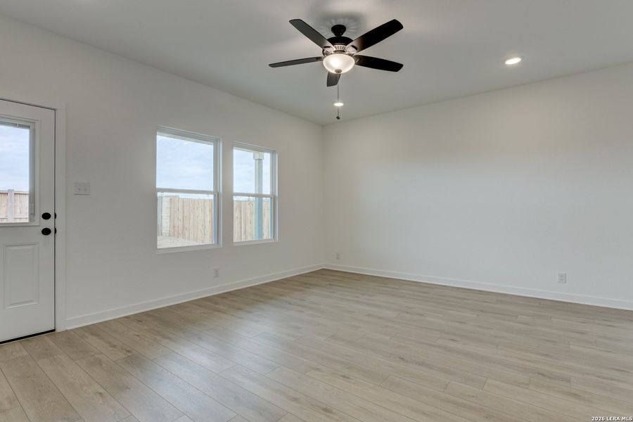 Spacious, unfurnished interior of a new home in The Wilder, Adkins (Image 21).
