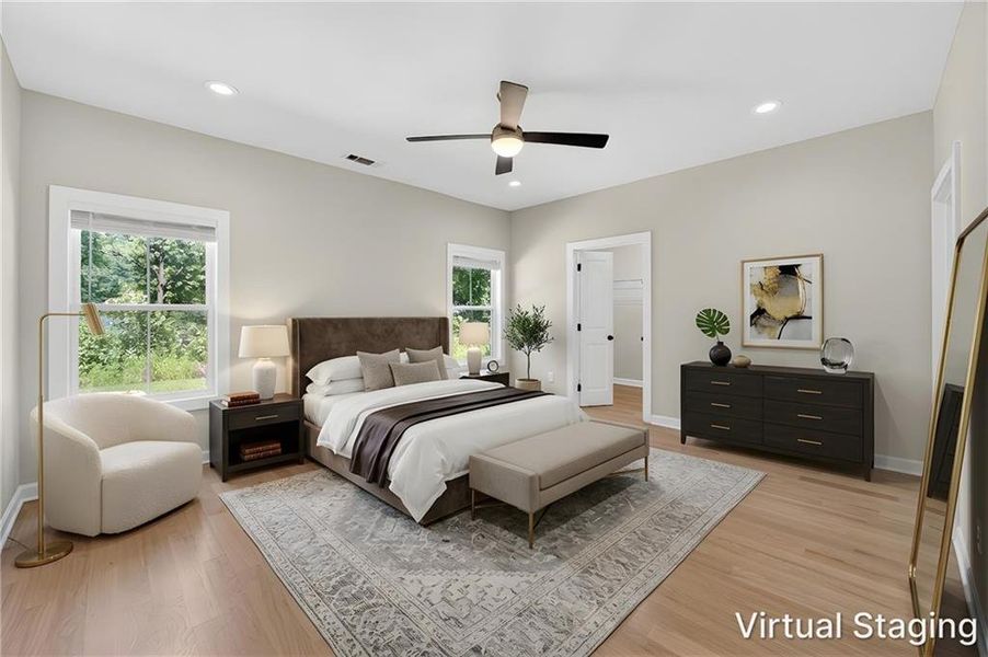 Furnished interior view inside a new home in , Tucker (Image 14).