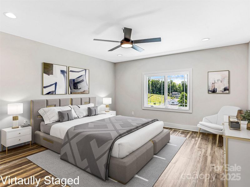 Virtually Staged 3rd Bedroom or F.R.O.G. - Full Ensuite Bath