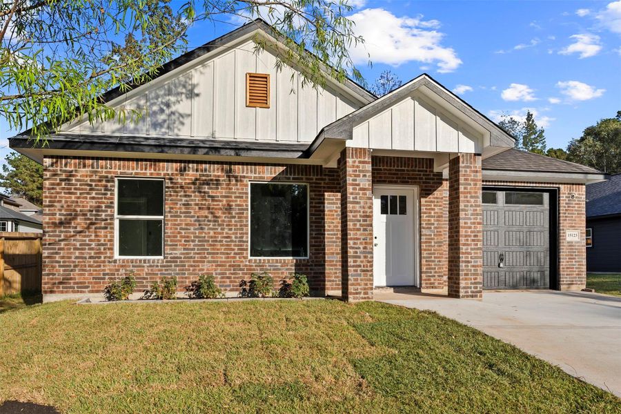 Exterior details and patio area of a home in , Willis (Image 24). Exterior details and patio area of a home in , Willis (Image 24).