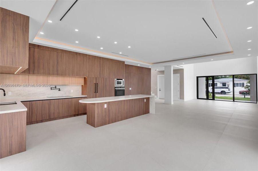 Furnished interior view inside a new home in , Miami (Image 6). Furnished interior view inside a new home in , Miami (Image 6).