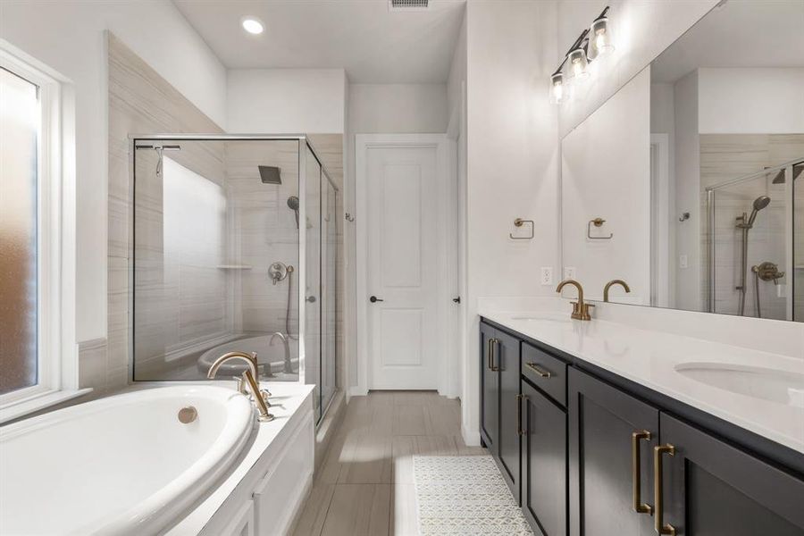 Furnished interior view inside a new home in , Frisco (Image 32). Furnished interior view inside a new home in , Frisco (Image 32).