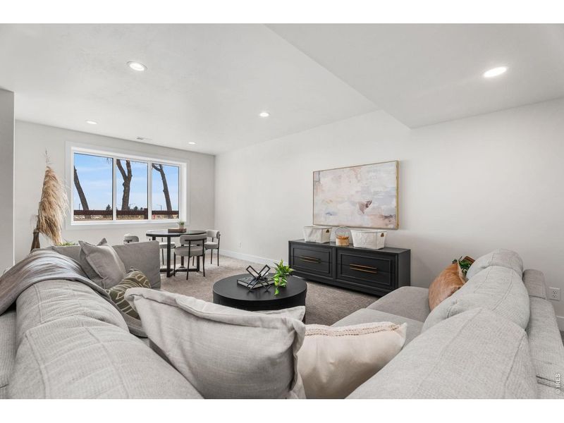 Furnished interior view inside a new home in , Timnath (Image 17).