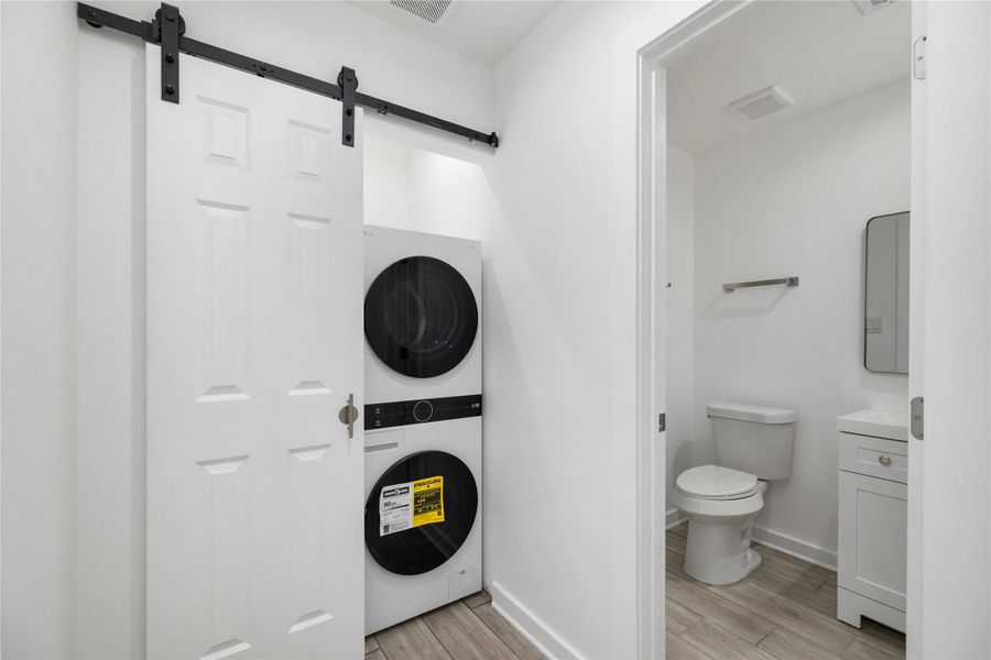 Unit A Laundry Room Unit A Laundry Room