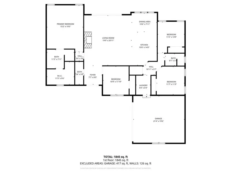 2D floor plan layout of this home in , Reno, TX (Image 3).