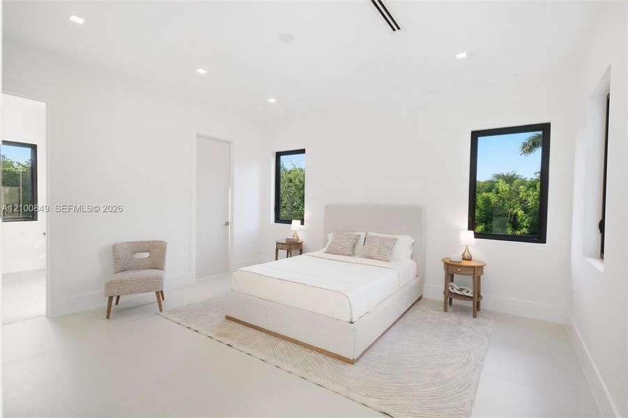 Furnished interior view inside a new home in , Palmetto Bay (Image 38).