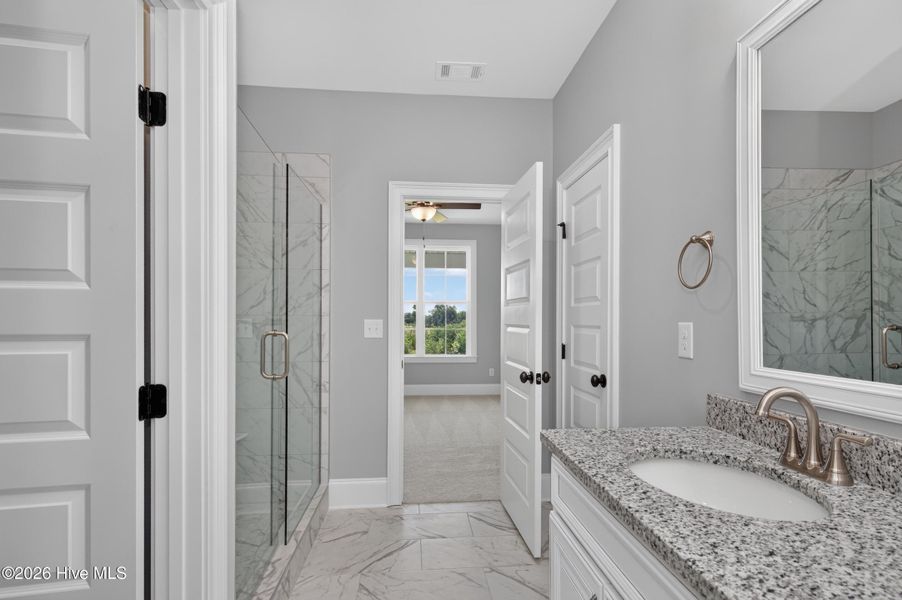 Furnished interior view inside a new home in Highland Lakes, Evans (Image 35).