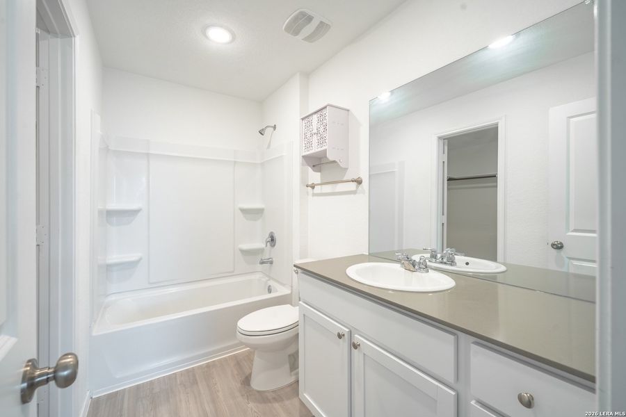 Furnished interior view inside a new home in Waterwheel, San Antonio (Image 6).