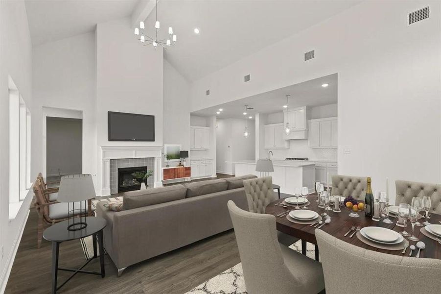 The Brenner A Family Room