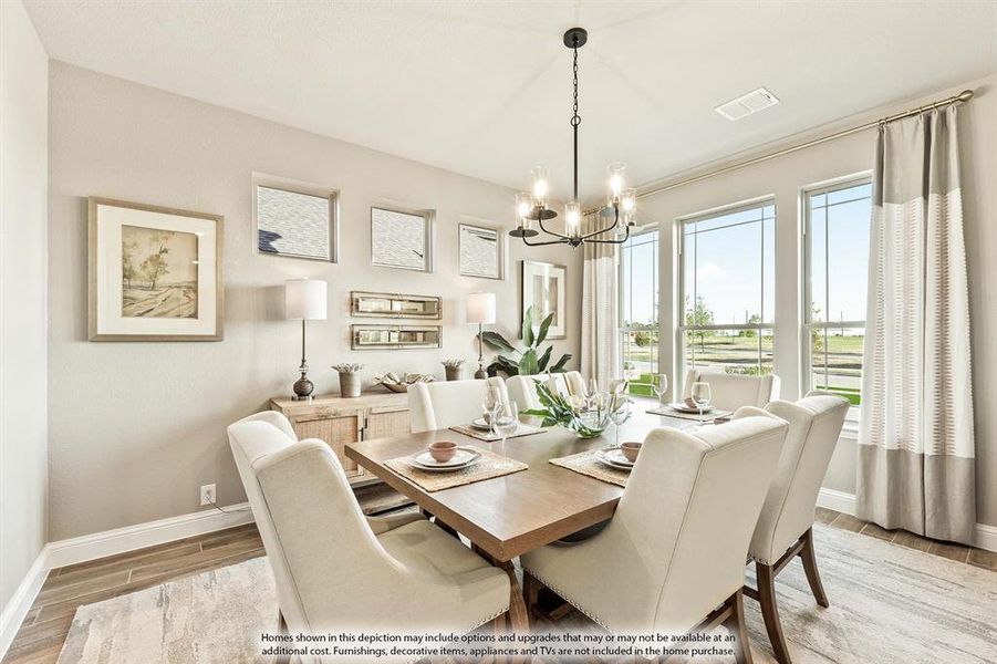 Furnished interior view inside a new home in Addison Hills Classic 60s, Cedar Hill (Image 4). Furnished interior view inside a new home in Addison Hills Classic 60s, Cedar Hill (Image 4).